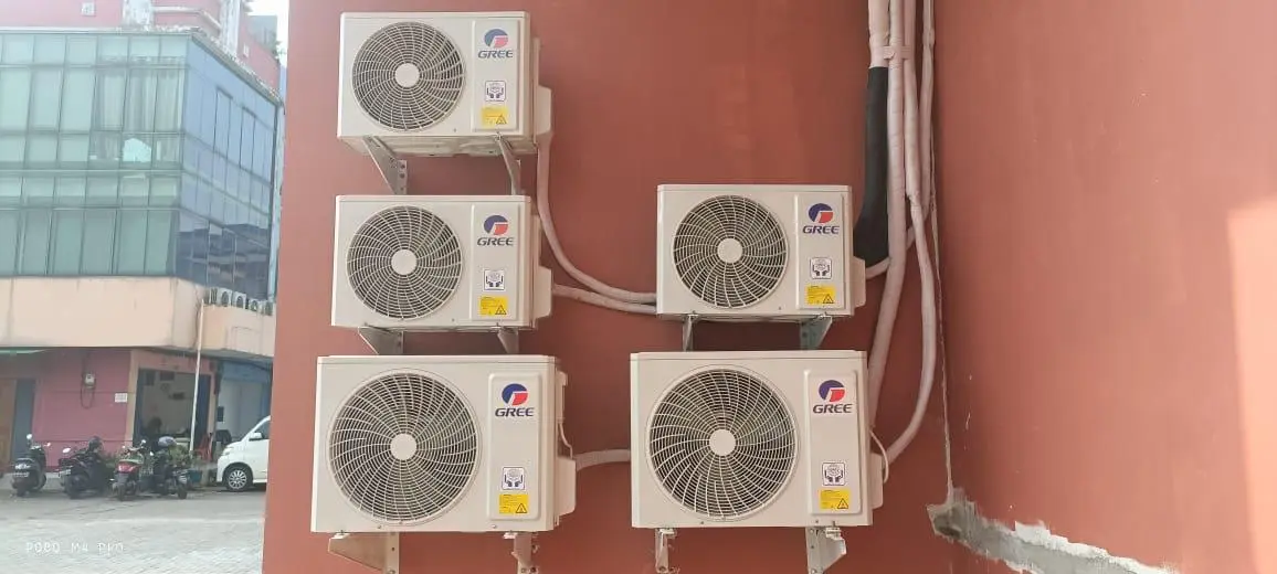 Sistem VRF untuk gedung komersial